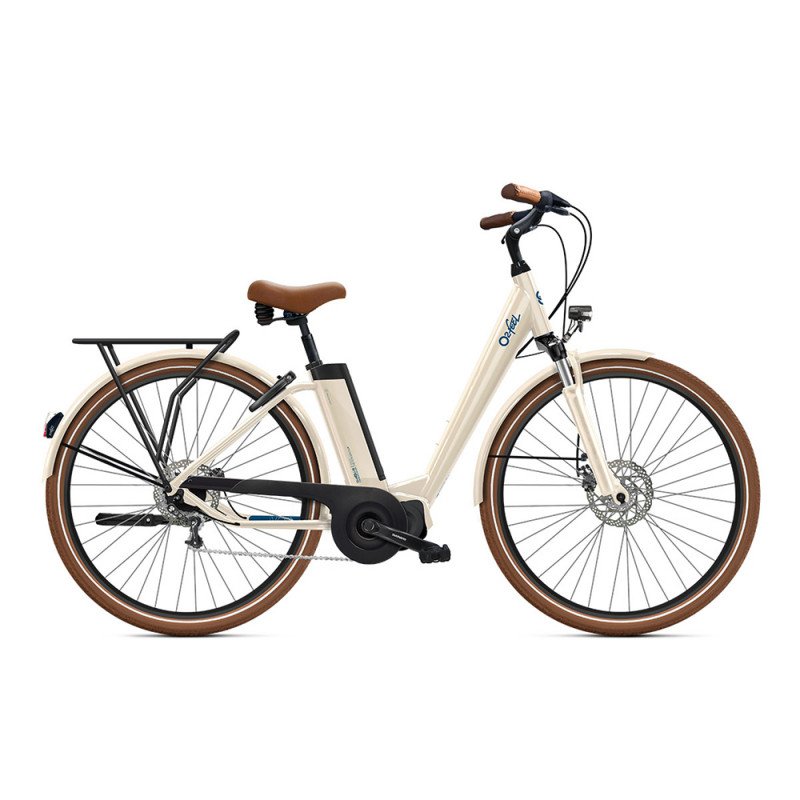 O2Feel-iVog-City-Up-5.1-2.jpg Vélo de Ville Électrique O2Feel iVog City Up 5.1 Univ Shimano Nexus 7V 360 Wh 28" Blanc Lin – Image 1