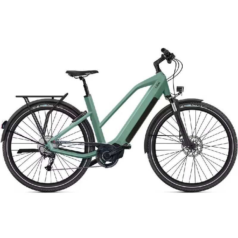 O2feel-iSwan-Explorer-Boost-Mid-6-compressed.jpg VTC Électrique O2feel iSwan Explorer Boost Mid 6.1 Shimano Alivio 9V 540 Wh – Image 1