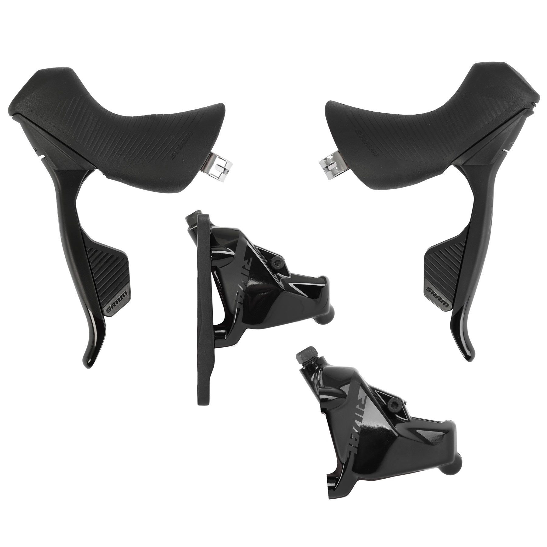 SRAM-Rival-eTap-AXS-HRD-Shift-Brake-Control.jpg SRAM Rival eTap AXS HRD Commande de freins et de vitesses + Frein à disque hydraulique - Fixation plate - Kit avant + arrière | 2x12 vitesses – Bild 1