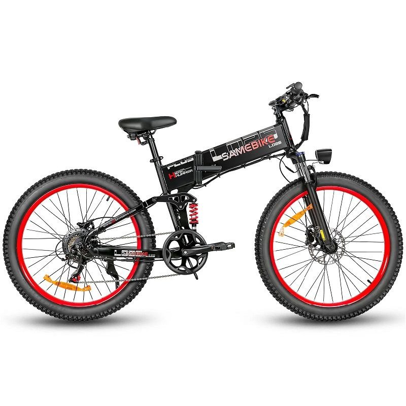 VTT-electrique-SAMEBIKE-LO26-Plus-compressed.jpg VTT électrique SAMEBIKE LO26 Plus 1000W Moteur – Bild 1