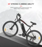 VTT électrique SAMEBIKE SY26-II 500W Moteur – Bild 3